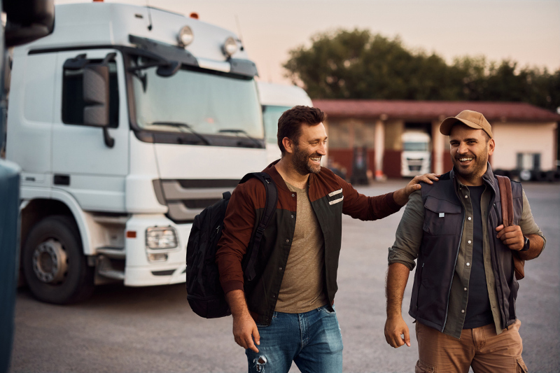 Co-owners of a commercial truck